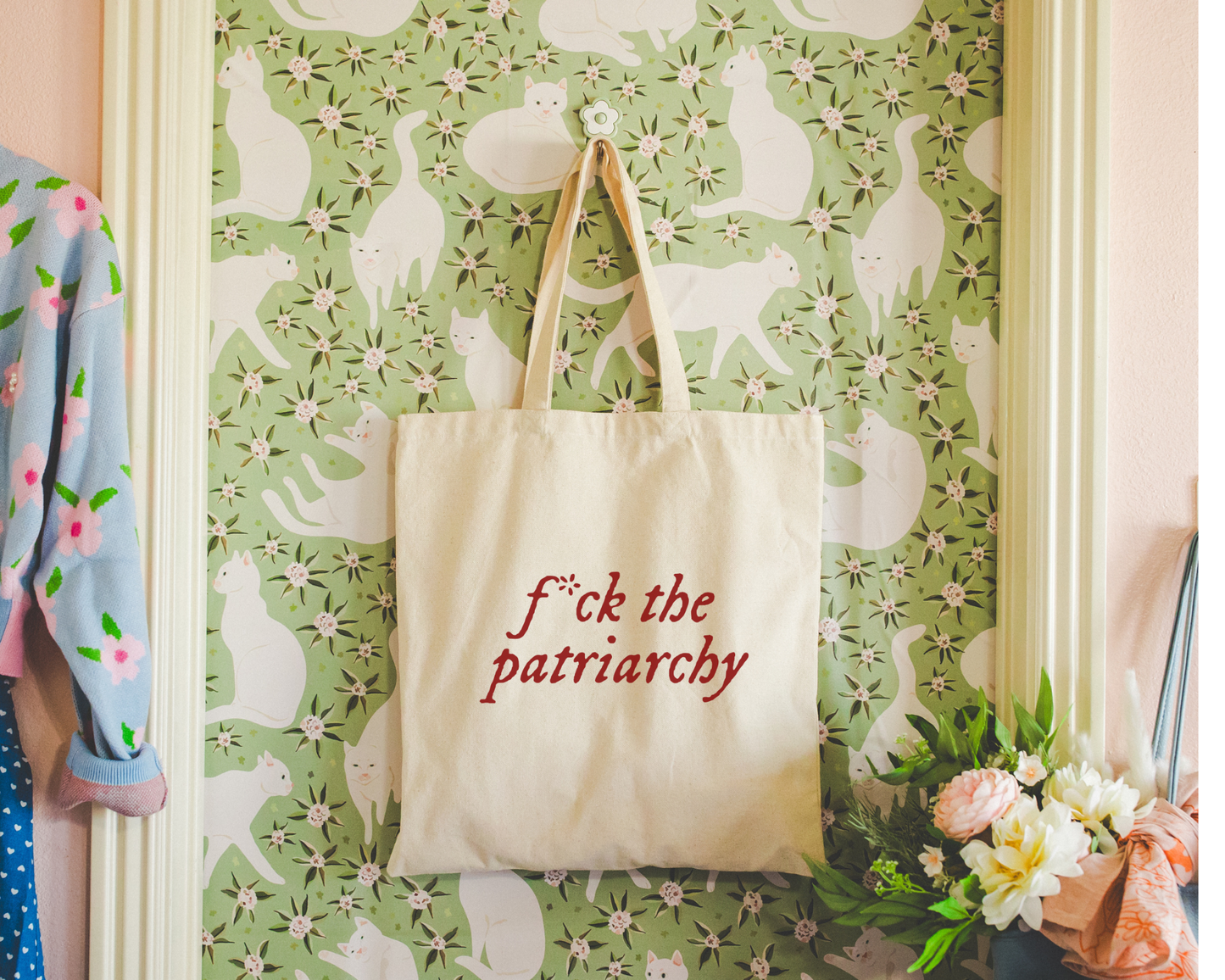 F*ck the Patriarchy Tote Bag