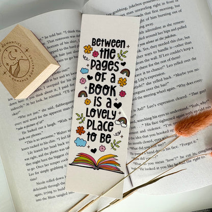 Between the Pages of a Book Bookmark