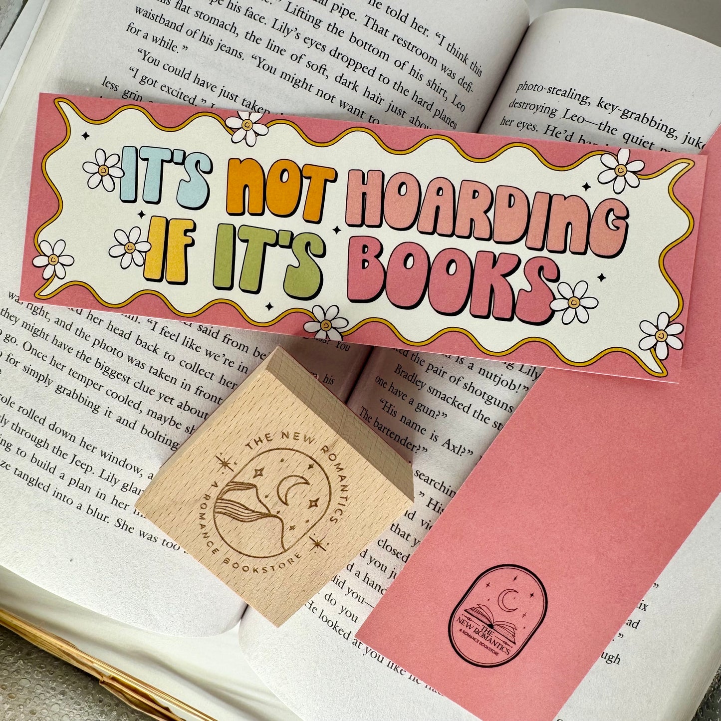 It's Not Hoarding If It's Books Bookmark