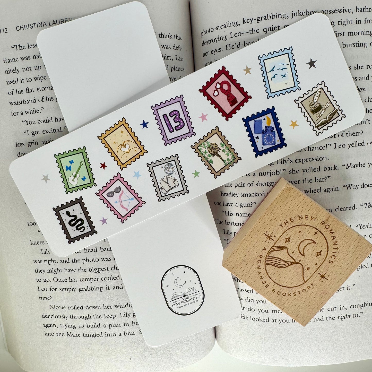 The Eras Stamps Bookmarks