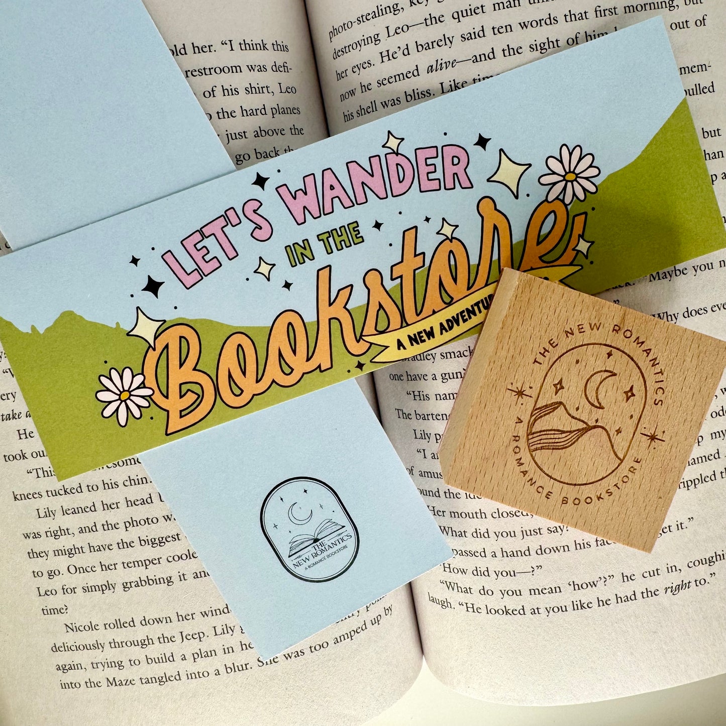 Let's Wander in the Bookstore Bookmark