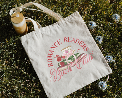 Romance Reader Book Club Tote Bag