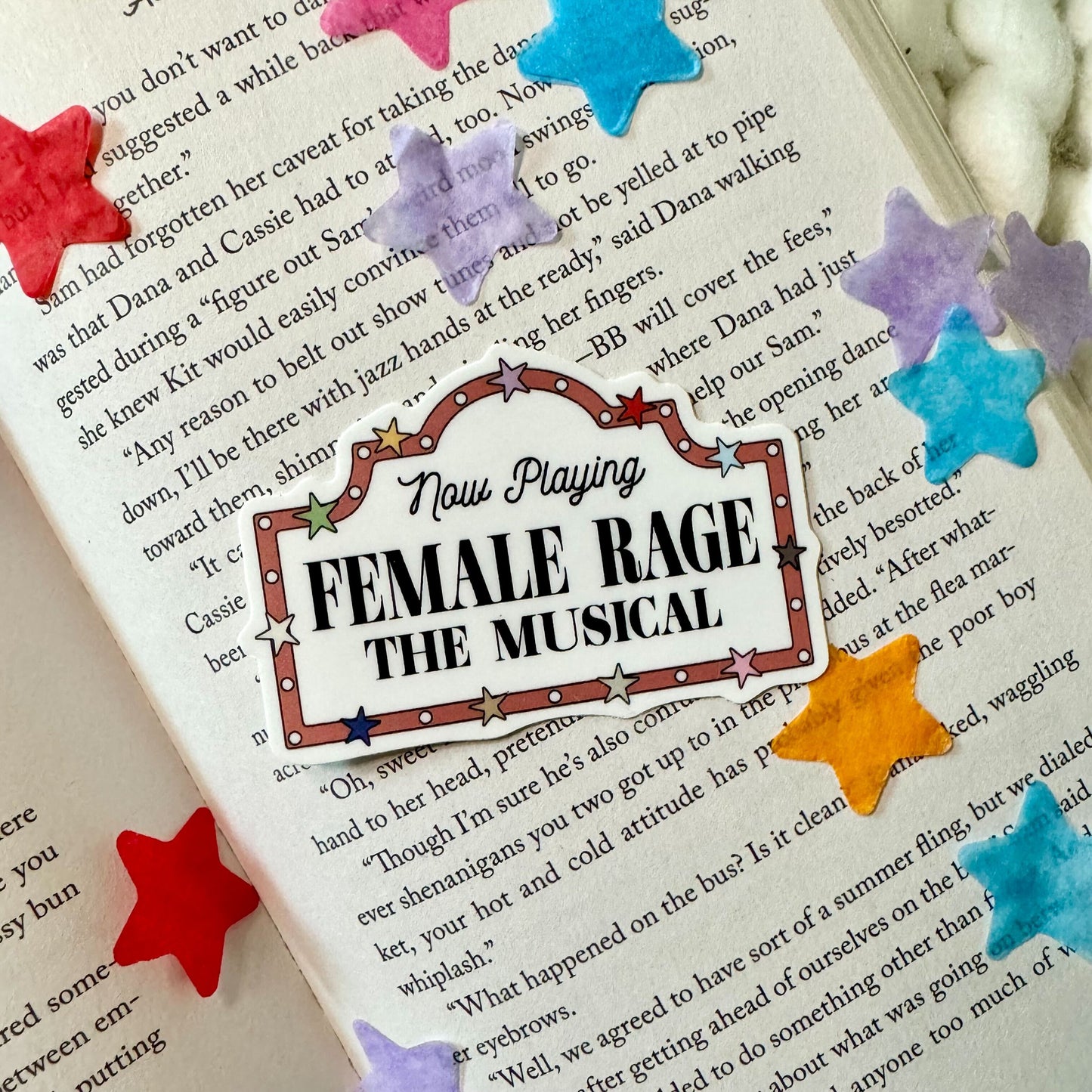 Female Rage The Musical Sticker