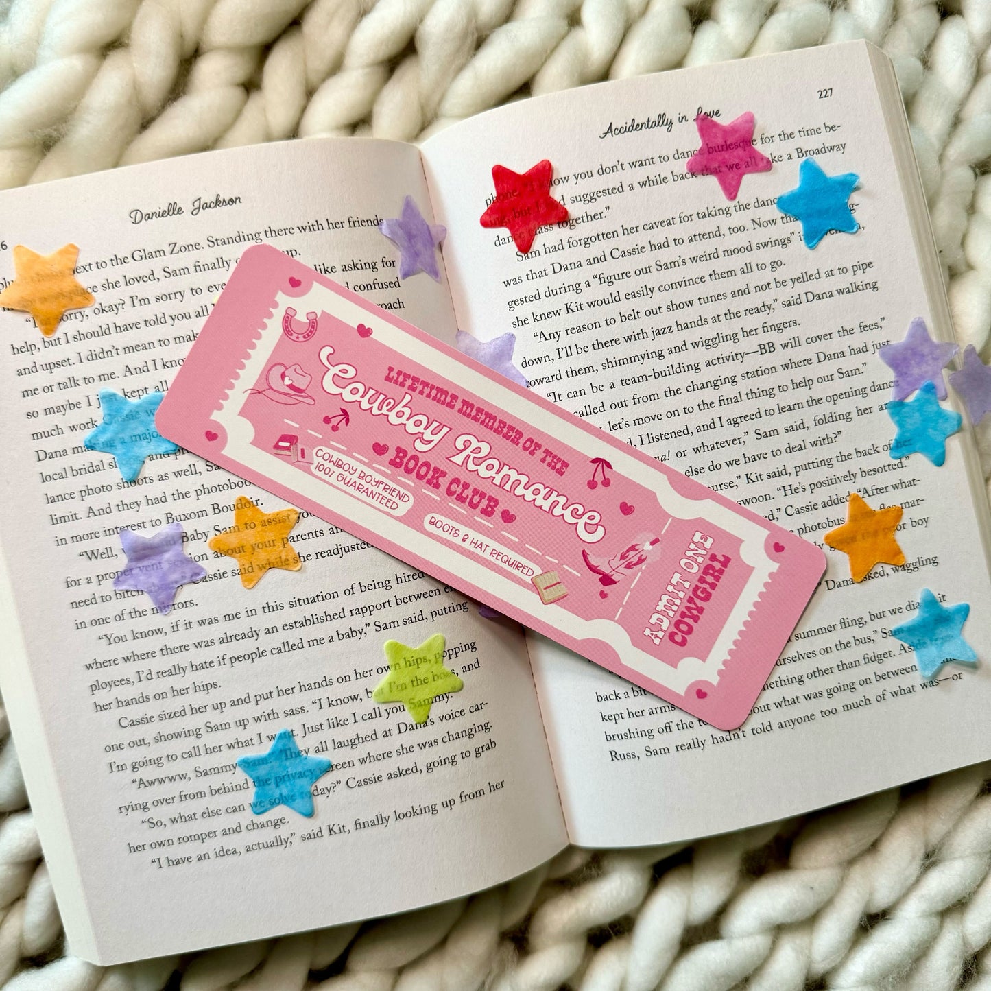 Cowboy Romance Book Club Bookmark