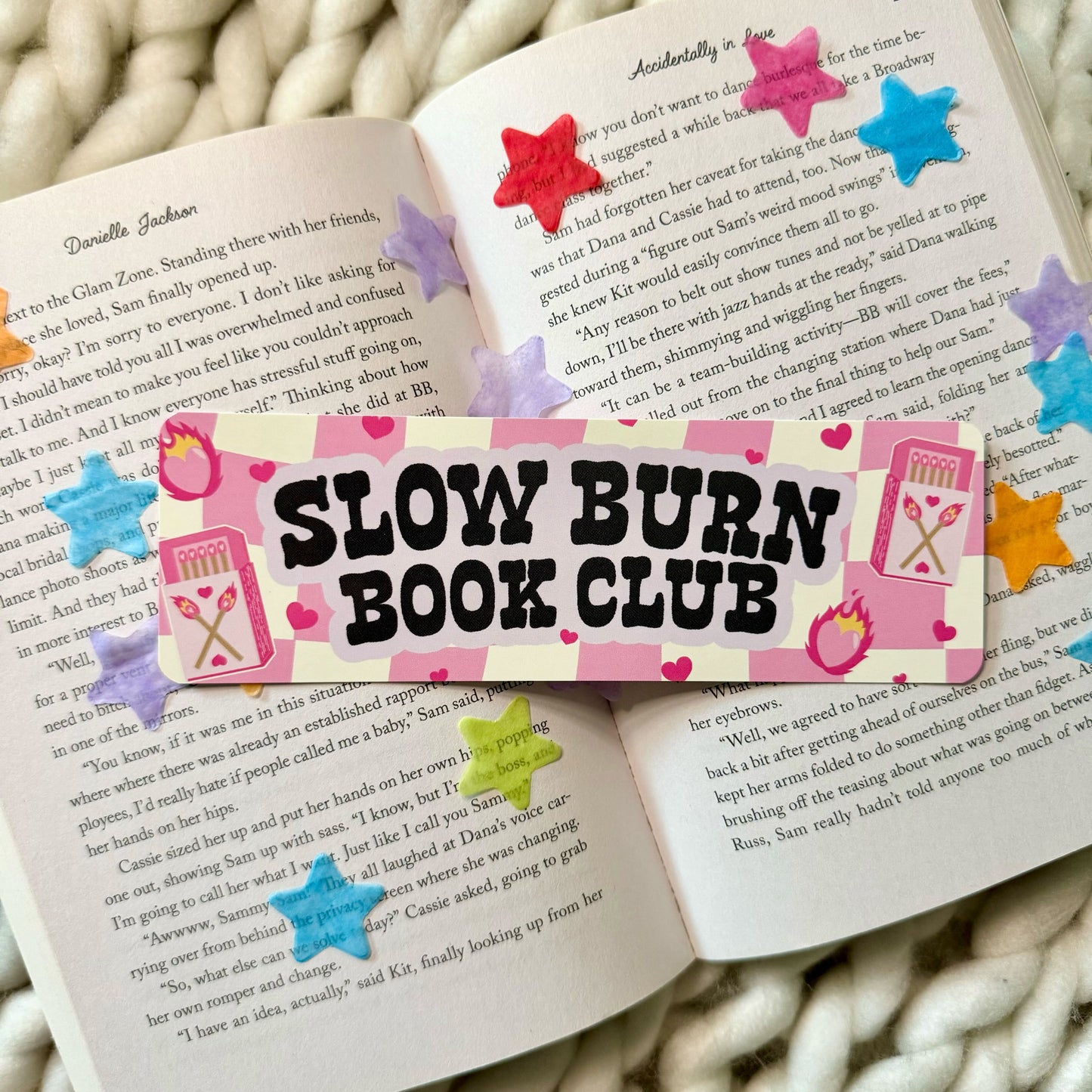 Slowburn Book Club Bookmark